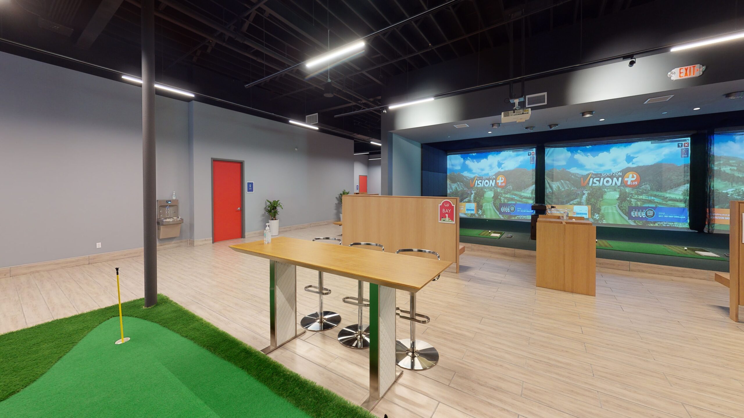 golfzon golf simulator virtual tour